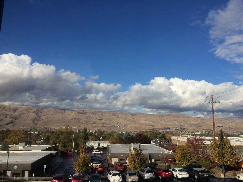 Practice building and the surrounding area